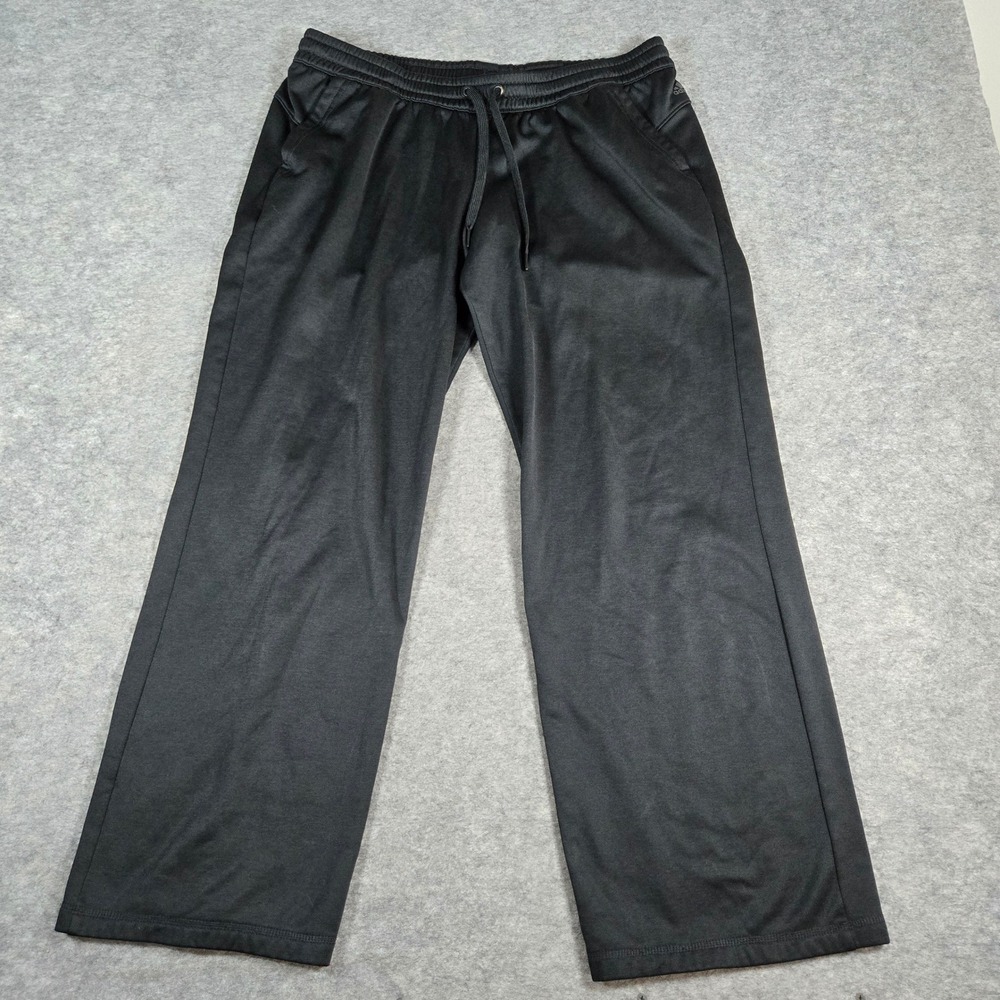 Adidas Womens Black CG1453 Performance Wide Leg Sweatpants XL